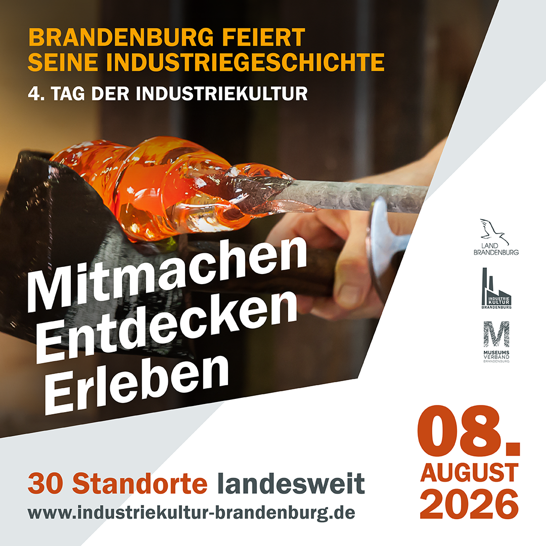 4. Tag der Industriekultur Samstag 8. August 13:00 - 18:00 Uhr